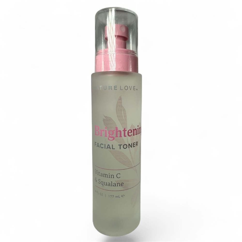 Nature Love Brightening Facial Toner – Vitamin C & Squalane (6 fl oz / 177 ml)